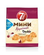 Mini croissants 7DAYS with double filling & quot; vanilla-cherry & quot; 300 g