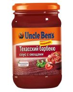 UNCLE BEN'S Texas BBQ sauce with vegetables, 210 g