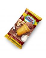 Ice-cream VOLOGODSKY Chocolate 15% waffle cup, 100g