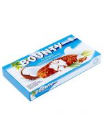 Milk ice cream BOUNTY with coconut pulp multipack, 6 pcs x 40 g