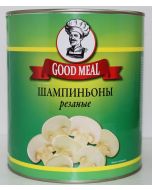 Mushrooms GOOD MEAL Sliced ​​champignons, 2840 g
