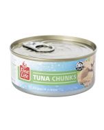 Tuna FINE LIFE in oil chunks, 160 g