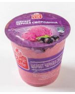 Ice cream sherbet FINE LIFE Black currant glass, 80g