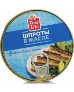 Sprats FINE LIFE In oil, 240 g