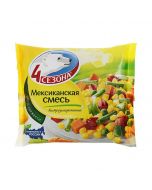 Vegetable mix 4 SEASONS Mexican quick-frozen, 400 g