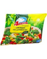 Vegetable mix 4 SEASONS Rustic-style quick-frozen, 400 g