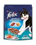 FELIX cat food Double yummy with fish, 300g