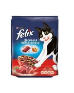 FELIX cat food Double yummy with meat, 750g