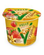 Dessert VELLE Oat snack Strawberry-vanilla, 140 g