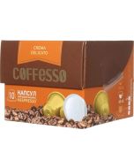 COFFESSO Crema Delicato coffee capsules, 10 x 5 g