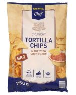 BBQ METRO CHEF corn chips, 750 g