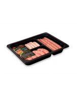 Assorted pork and beef sausages GRILL MANIA in gas-filled vacuum packaging, 1.2 kg