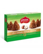 Chocolates RUSSIA Rodnye Prostory with hazelnuts, 200g