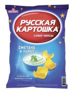 Chips RUSSIAN POTATO sour cream dill 50 g