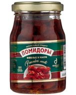 Dried tomatoes ECOFOOD in oil Pomodori secchi glass jar, 110 g