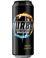 Energy drink TURBO, tin can 0.45 l