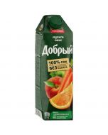 GOOD juice Apple, orange, peach and carrot 1 l