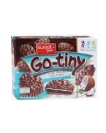 Biscuits SWEET + PLUS Go-Tiny Chocolate with milk cream and coconut in cocoa milk glaze, 130 g