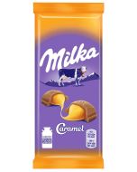 Milka chocolate caramel-peanuts 90 g