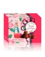 PETER RABBIT French truffles with almond cookies and raspberry flavor, 100 g