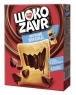 Pads ChokoZavr milk chocolate LYUBYATOVO, 240 g