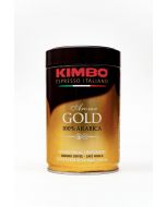 Coffee KIMBO Aroma Gold 100% Arabica iron can ground, 250 g