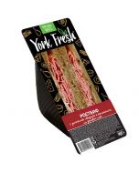 Sandwich YORK Fresh with roast beef on grain bread