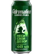 Energy drink lime and ginger ADRENALINE RUSH, 0,449 L