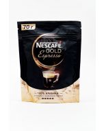 Instant coffee Gold Espresso NESCAFE, package, 70 g