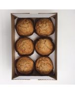 Muffin with apples and cinnamon, 100 g