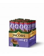 JACOBS 4in1 Choco instant coffee in sticks, 24 pcs x 12 g