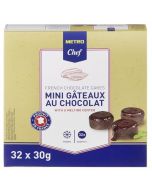 Chocolate fondant METRO CHEF mini, 32 x 30 g