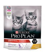 Dry food PURINA Pro Plan Original Kitten for kittens from 1 to 12 months, with chicken, 400 gr