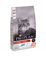 PURINA Pro Plan Original Senior dry food for adult cats over 7 years old, with salmon, 1.5 kg
