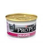 Wet food PURINA Pro Plan Delicate for cats with sensitive digestion with turkey, 85 g