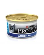 Wet food PURINA Pro Plan Adult 7+ for adult cats over 7 years old, with tuna, 85 g
