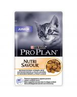 Wet food PURINA Pro Plan Nutri Savor for kittens with chicken in jelly, 85 g