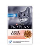 PURINA Pro Plan Nutri Savor wet food for cats living at home, with salmon in sauce, 85 g
