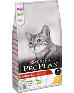 PURINA Pro Plan dry food for adult cats from 1 year old, with chicken, 10 kg