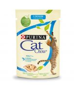 Wet food PURINA Cat Chow for adult cats with salmon and green beans, 85 g