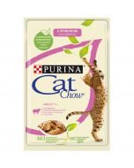 Wet food PURINA Cat Chow for adult cats with lamb and green beans, 85 g