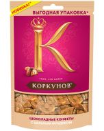 A.KORKUNOV milk chocolate candies in a bag, 118 g