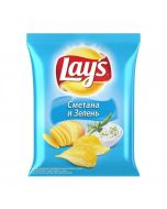 Chips LAYS Sour cream and greens, 50 g