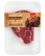 Chilled beef ribeye steak vacuum packed MIRATORG, 640 g