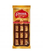 Chocolate RUSSIA GENEROUS SOUL Gold Mark Duet with almonds, 80 g