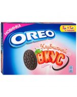 Cookies OREO With cocoa and strawberry flavor filling, 228 g