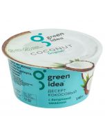 Coconut dessert GREEN IDEA COCONUT with yoghurt sourdough original, 140 g
