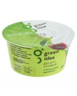 Soy dessert GREEN IDEA with yoghurt sourdough and cherry juice, 140 g