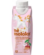Oat drink NEMOLOKO Kissel with cherry and sweet cherry, 250 ml