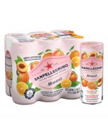 SANPELLEGRINO Momenti carbonated drink, Clementine and peach, 6 * 0.33l
